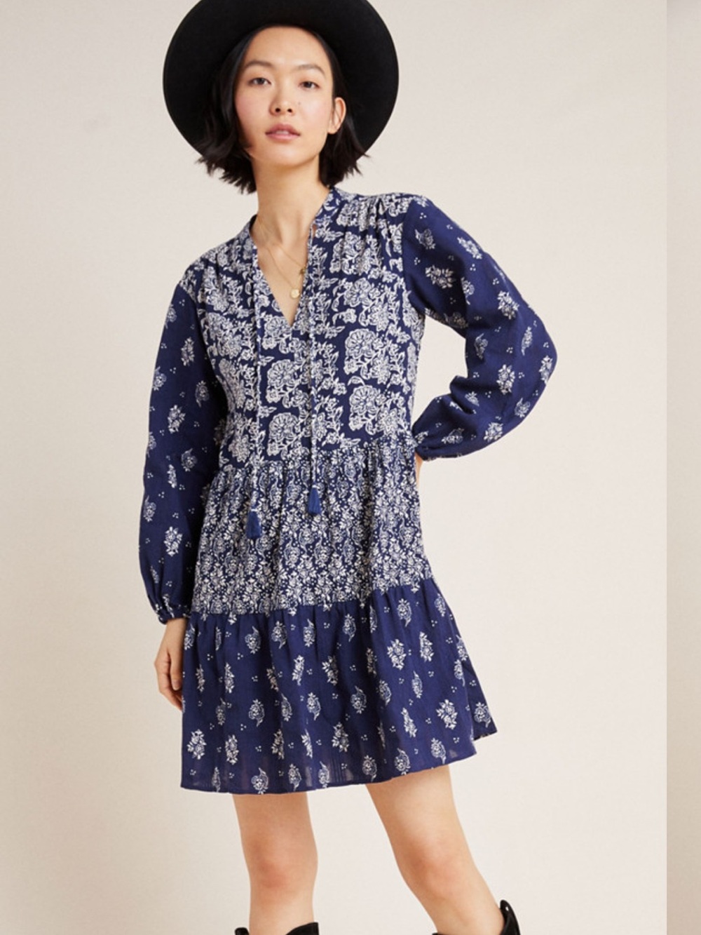 Anthropologie - Maeve Carlita Tiered Tunic dress